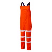 Leo Workwear Northam Hi-Vis Orange Overalls